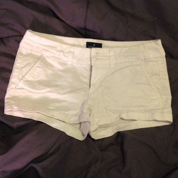 White AEO Shorts