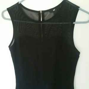 SEXY MESH BLACK DATE NIGHT TOP!