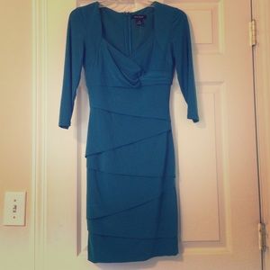 White House black market Green dress