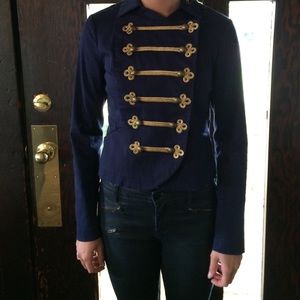 Navy military jacket