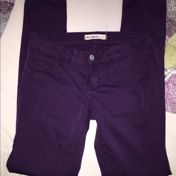 Bullhead colored denim legging