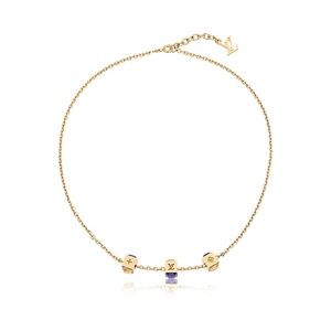 Louis Vuitton Gambler Sapphire & Citrine Necklace