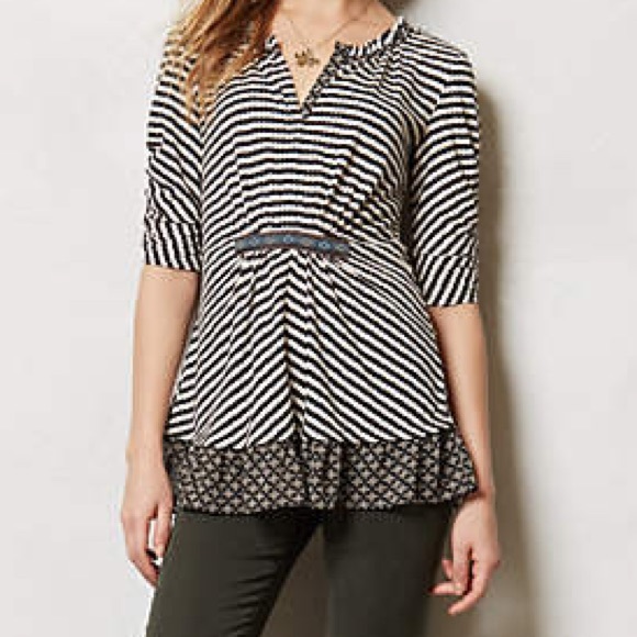 Anthropologie One September Galicia Pullover