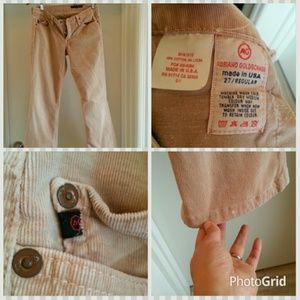 AG corduroy bootcut pants