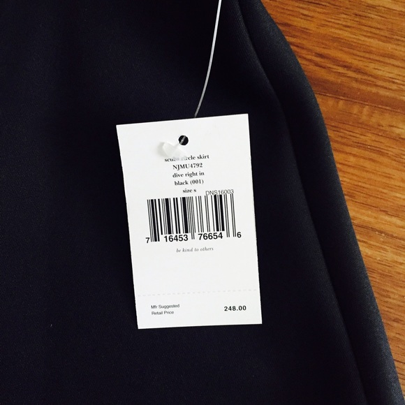 NWT Kate Spade "Scuba" circle skirt - Picture 4 of 4