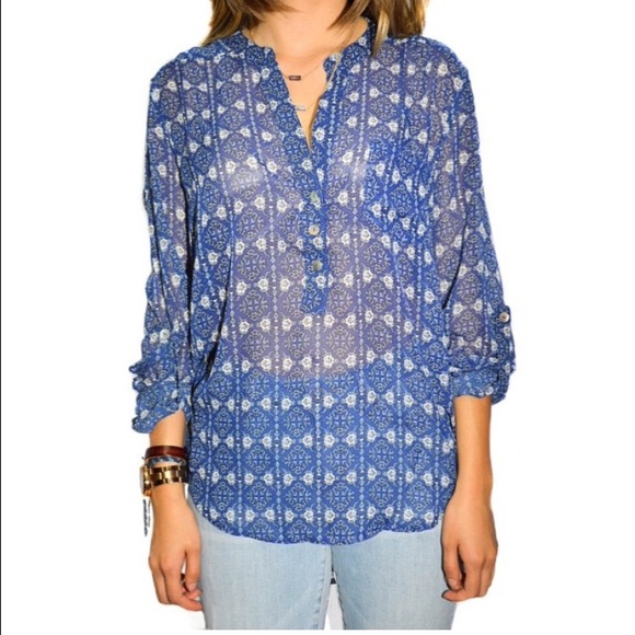 Mandala print top