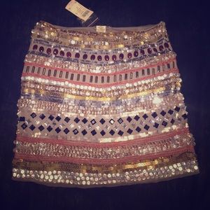 All sequin skirt