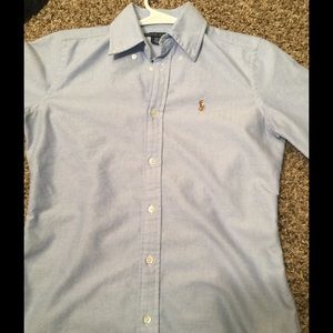 Ralph Lauren Button Down Shirt Size 2