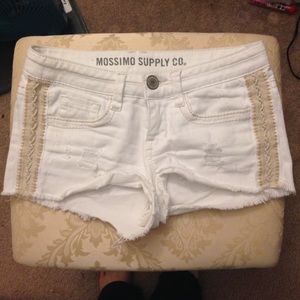 HOLDING Mossimo Supply Co. White Shorts