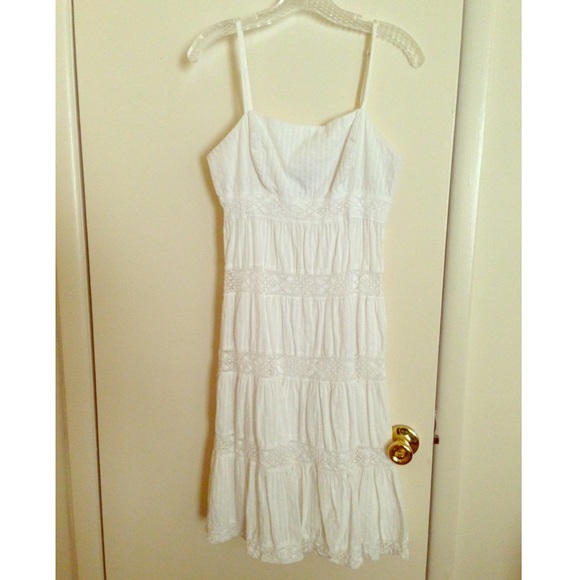 White summer Spanish Dress