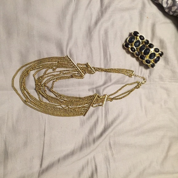 bracelet and necklace