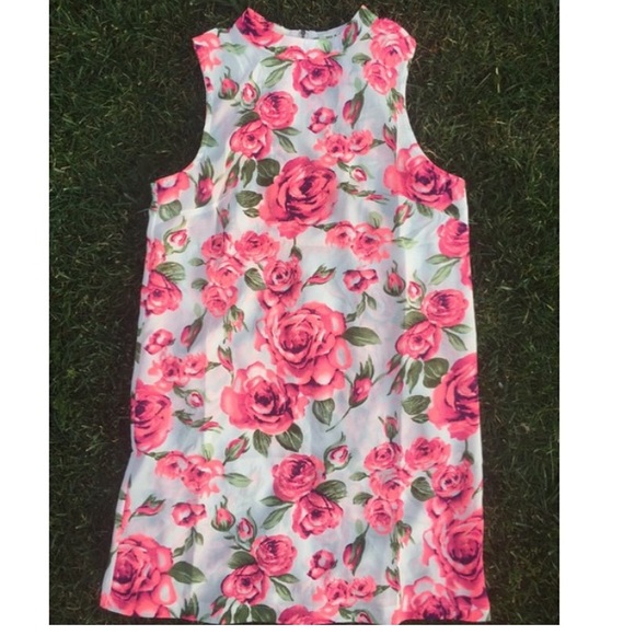 Tshirt dress floral print