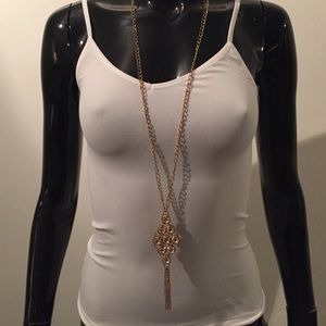 Gold Long Necklace