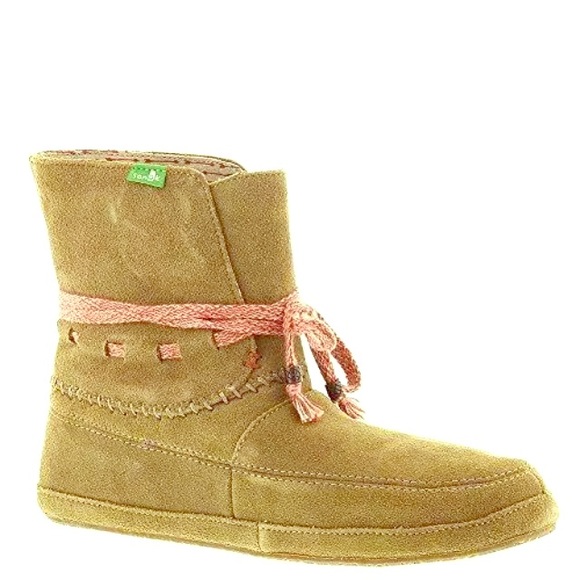 Sanuk Coral Soulshine Booties moccasins