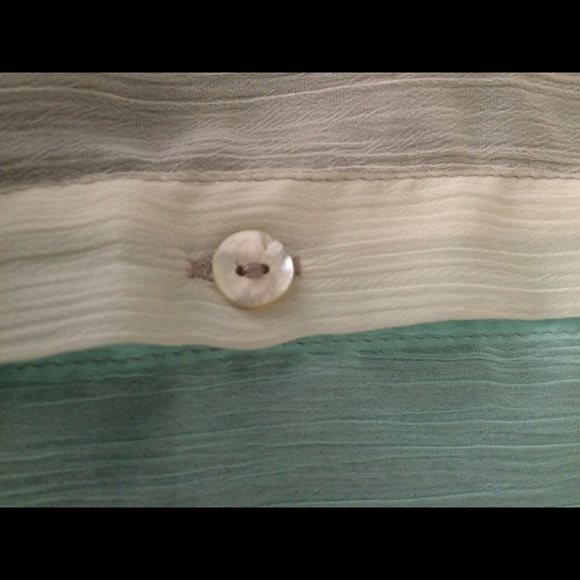 Multi-colored Sheer Tank Top - Picture 3 of 4