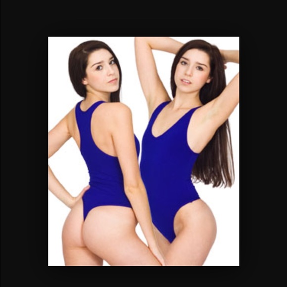 AA deep blue thong onsie   Never worn!