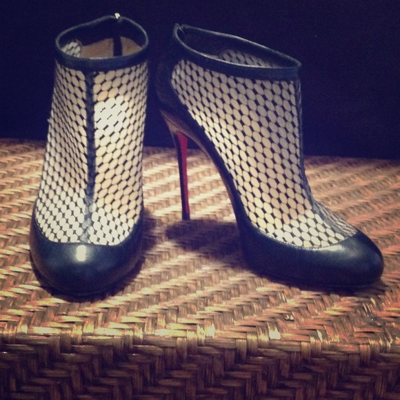 Christian Louboutin Anna May Lace Bootie