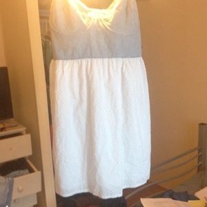 A fit and flare dress