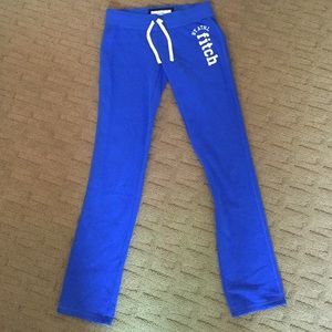 Blue Abercrombie Yoga Pants