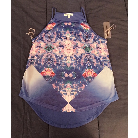 💙Super Cute Abstract Kaleidoscope Bright Tank💙