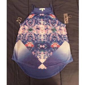 💙Super Cute Abstract Kaleidoscope Bright Tank💙