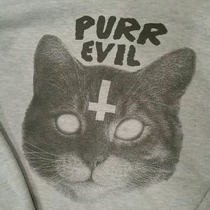 Genuine Killer Condo PURR EVIL sweatshirt