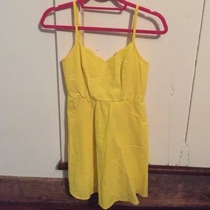 URBAN OUTFITTERS yellow sundress