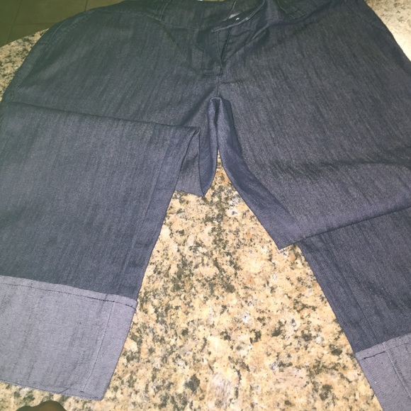 Denim Capri