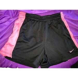 Black and pink Nike shorts!
