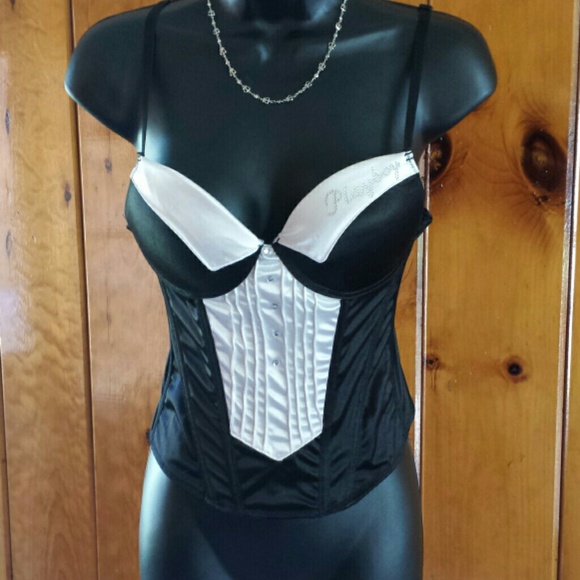 Playboy "Tuxedo" Corset