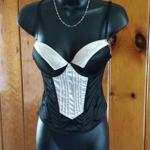 Playboy "Tuxedo" Corset