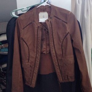 Hei Hei vegan leather jacket