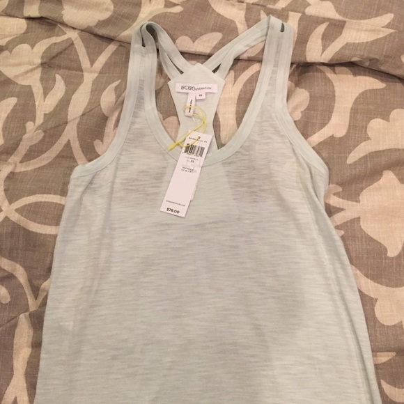 BCBGeneration sheer tunic