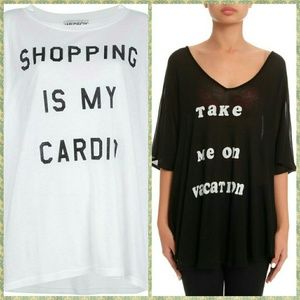 ISO Looking For Wildfox Size Large Tee or Coverup