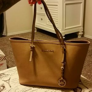 MK khaki bag