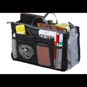 Black purse/bag organizer
