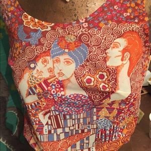 Vintage boho tank top