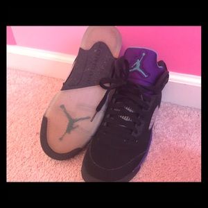Black Grape Jordans