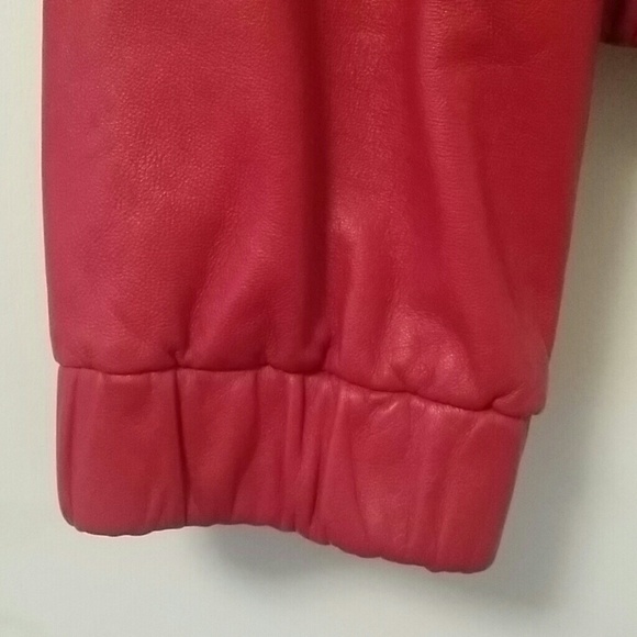 ❤❤BEBE 100 % LEATHER JACKET - Picture 4 of 5