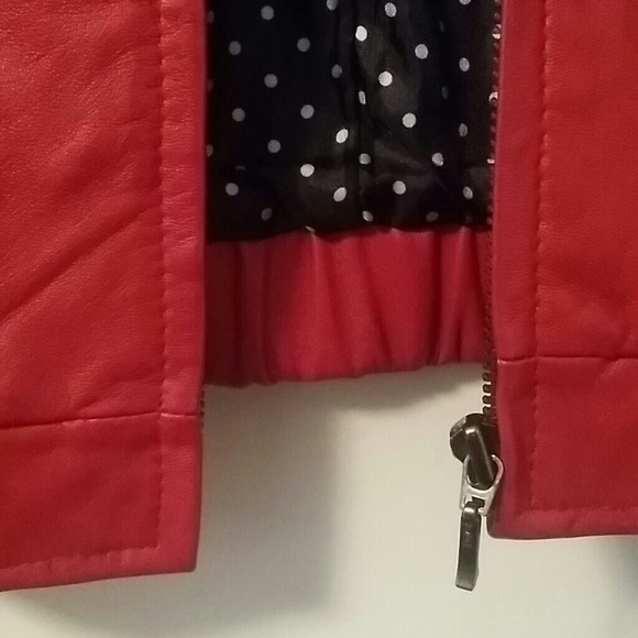 ❤❤BEBE 100 % LEATHER JACKET - Picture 5 of 5
