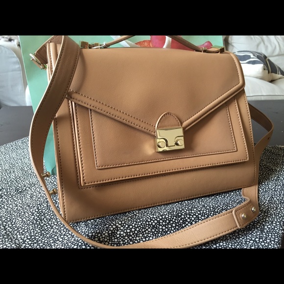 New - Loeffler Randall "The Rider" Bag - Nude - Picture 2 of 3