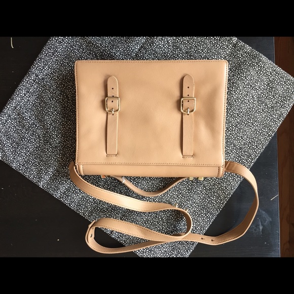 New - Loeffler Randall "The Rider" Bag - Nude - Picture 3 of 3