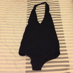American Apparel Halter Bodysuit