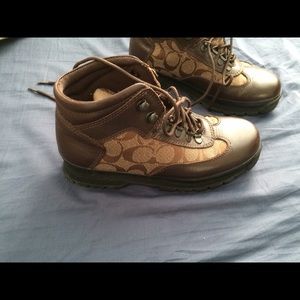 Coach hiking boots