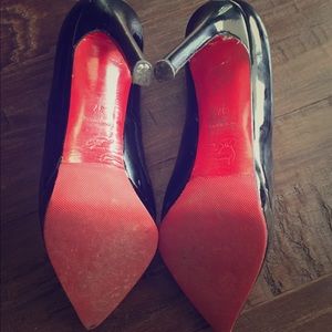 Pigalle Plato Patent Leather Christian Louboutin