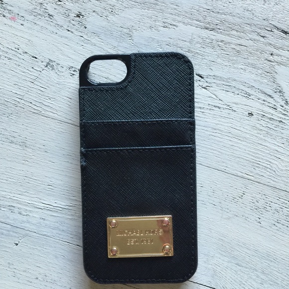 iPhone 5 or 5s  Black Michael Kors case.