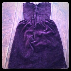 Juicy Couture velour tube top/dress