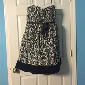 Black and White Paisley Torrid Dress