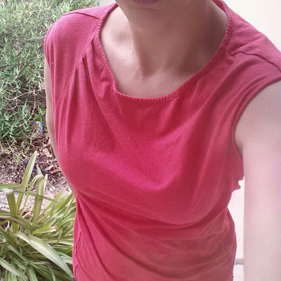 Ann Taylor Red Shirt 🔻🔻price - Picture 1 of 4