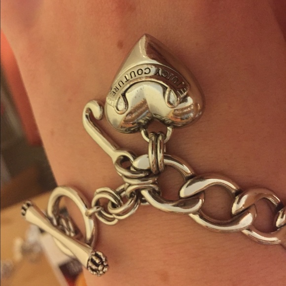 Juicy couture silver bracelet